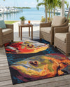 Seaside Haven Rugs Collection Area Rug -  Harbor Rectangle Multi  lifestyle 20