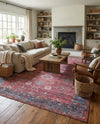 Zahara Oasis Collection Area Rug -  Ouarzazate Rectangle Antique Red  lifestyle 15