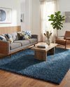 Alpine Plush Collection Area Rug -  Cortina (Marine Blue) Rectangle Marine Blue  lifestyle 19