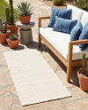 Jill Zarin Sedona Oasis Outdoor Collection Area Rug - Coconino (Pebble Stones) Runner Pebble Stones  lifestyle 61