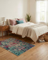Sevilla Splendor Collection Area Rug - Alcazar Rectangle Blue  lifestyle 27