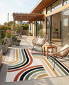 Urban Terrace Collection Area Rug -  Piazza Rectangle Multi  lifestyle 15