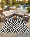 Urban Oasis Rugs Collection Area Rug -  Highrise (Charcoal Gray) Rectangle Charcoal Gray  lifestyle 18