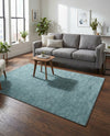 Aravalli Collection Area Rug -  Jaisalmer Rectangle Aegean Blue  lifestyle 74
