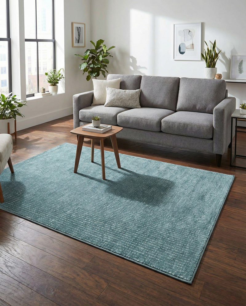 Aravalli Collection Area Rug -  Jaisalmer Rectangle Aegean Blue  lifestyle 74