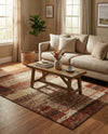 Autumn Meadow Collection Area Rug -  Maplecrest Rectangle Beige  lifestyle 6