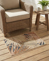 Seaside Blooms Collection Area Rug -  Avalon Rectangle Multi  lifestyle 25