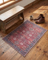 Zahara Oasis Collection Area Rug -  Ouarzazate Rectangle Antique Red  lifestyle 8