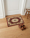 Versailles Elegance Collection Area Rug -  Louveciennes (Red) Rectangle Red  lifestyle 34