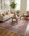 Zahara Oasis Collection Area Rug - Sahara Rectangle Beige  lifestyle 22