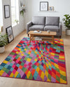 Marrakesh Elegance Collection Area Rug -  Tinghir Rectangle Multi  lifestyle 15