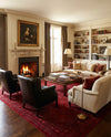 Samarkand Elegance Collection Area Rug -  Konye-Urgench Rectangle Red  lifestyle 17