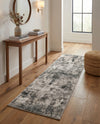 Riviera Elegance Collection Area Rug -  Grasse Runner Dark Gray  lifestyle 83