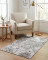 Riviera Elegance Collection Area Rug -  Monaco (Gray) Rectangle Gray  lifestyle 20