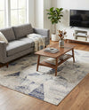 Aegean Elegance Collection Area Rug -  Crete Rectangle Gray  lifestyle 11