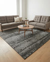 Studio Haven Collection Area Rug -  Gallery (Dark Gray) Square Dark Gray  lifestyle 51