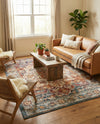 Savannah Soiree Collection Area Rug -  Everglade (Multi) Rectangle Multi  lifestyle 22