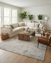 Aegean Elegance Collection Area Rug -  Ithaca Rectangle Gray  lifestyle 27