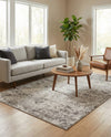 Luminara Sands Collection Area Rug - Elysium (Stone Gray) Rectangle Stone Gray  lifestyle 9