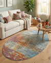 Arcadia Rugs Collection Area Rug -  Avalon Oval Multi  lifestyle 74