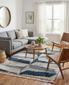 Cozy Cove Shag Collection Area Rug -  Tidewater Rectangle Blue  lifestyle 13