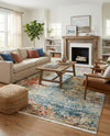 Caribbean Breeze Collection Area Rug -  Isla Rectangle Cream  lifestyle 31