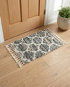 Cozy Cove Shag Collection Area Rug - Marina Rectangle Gray  lifestyle 22