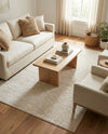 Bloomsbury Elegance Collection Area Rug -  Kensington (Ivory) Rectangle Ivory  lifestyle 22