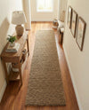 Plush Oasis Collection Area Rug - Serenity (Sandy Brown) Runner Sandy Brown  lifestyle 49