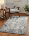 Riviera Elegance Collection Area Rug -  Grasse Rectangle Dark Gray  lifestyle 27