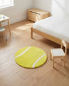 Whimsy Wonders Wool Collection Area Rug -  Tundra Round Yellow  lifestyle 10
