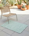 Jill Zarin Sedona Oasis Outdoor Collection Area Rug - Coconino (Palm Green) Rectangle Palm Green  lifestyle 19