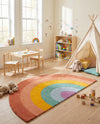 Whimsy Wonders Wool Collection Area Rug -  Blossom Hearth Multi  lifestyle 4