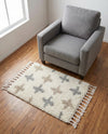 Cozy Cove Shag Collection Area Rug -  Driftwood Rectangle Ivory  lifestyle 12