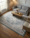 Caribbean Breeze Collection Area Rug -  Andros Rectangle Gray  lifestyle 12
