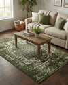 Georgetown Rugs Collection Area Rug - Dupont (Green) Rectangle Green  lifestyle 11