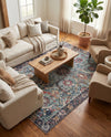 Heritage Elegance Collection Area Rug -  Topkapi Rectangle Vintage Green  lifestyle 62