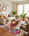 Marrakesh Elegance Collection Area Rug -  Beni Rectangle Cream  lifestyle 26
