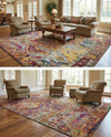 Sierra Collection Area Rug -  Catalina Rectangle Multi  lifestyle 13