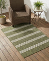Urban Oasis Rugs Collection Area Rug -  District (Green) Rectangle Green  lifestyle 5