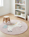 Wonder Tykes Collection Area Rug -  Tangle Round Pink  lifestyle 25