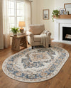 Cambridge Classics Collection Area Rug -  Magdalene (Cream) Oval Cream  lifestyle 38