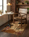 Bistro Lounge Collection Area Rug -  Affogato Rectangle Beige  lifestyle 54