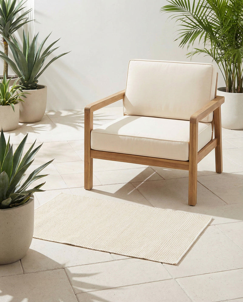 Jill Zarin Sedona Oasis Outdoor Collection Area Rug - Coconino (Pebble Stones) Rectangle Pebble Stones  lifestyle 23