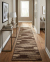 Autumn Meadow Collection Area Rug -  Duskridge Runner Brown  lifestyle 80