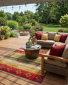 Urban Terrace Collection Area Rug -  Rooftop Rectangle Multi  lifestyle 64