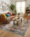 Arcadia Rugs Collection Area Rug -  Elysium Rectangle Multi  lifestyle 11