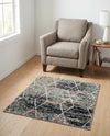 Trellis Mosaic Collection Area Rug - Arborville (Blue Multi) Square Blue Multi  lifestyle 75