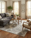 Riviera Elegance Collection Area Rug -  Monaco (Light Gray) Rectangle Light Gray  lifestyle 13