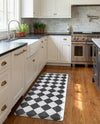 Cozy Mat Collection Area Rug -  Oasis Rectangle Black and White  lifestyle 4